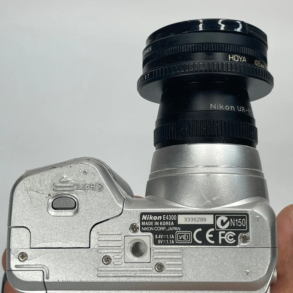Nikon TC-E2 2X Tele Converter Lens w/ UR-E7 Adapter & Hoya 46mm UV Filter Japan